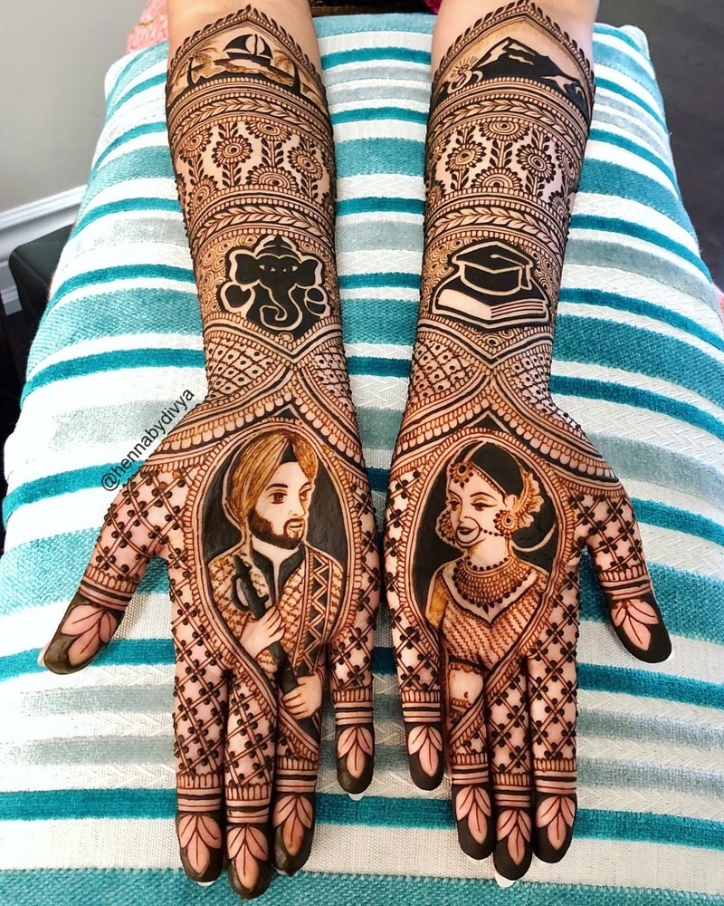 Bridal mehndi designs