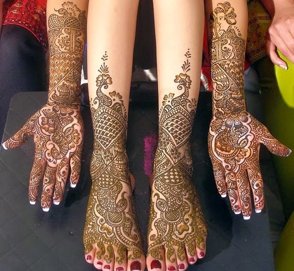 Bridal mehndi designs