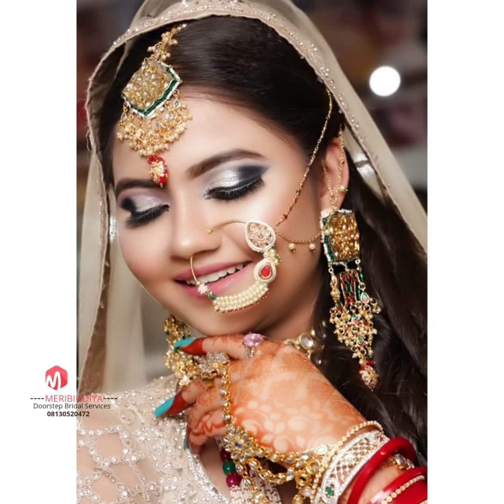 Bridal Makeup done by meribindiya team