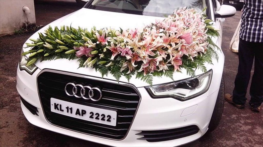 marriage car decoration